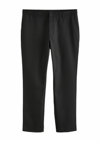 SLIM FIT PLAIN FRONT - Pantalon - black