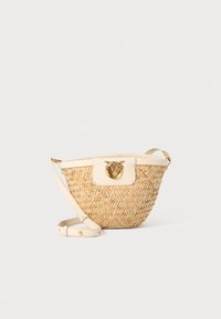 LOVE SUMMER BUCKET - Skuldertasker - bianco seta/antique gold coloured