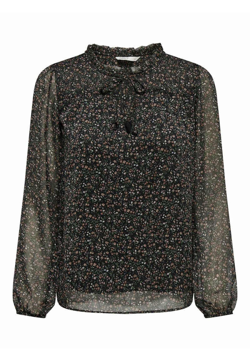 ONLY ONLDITSY BLOUSE - Camicetta - black