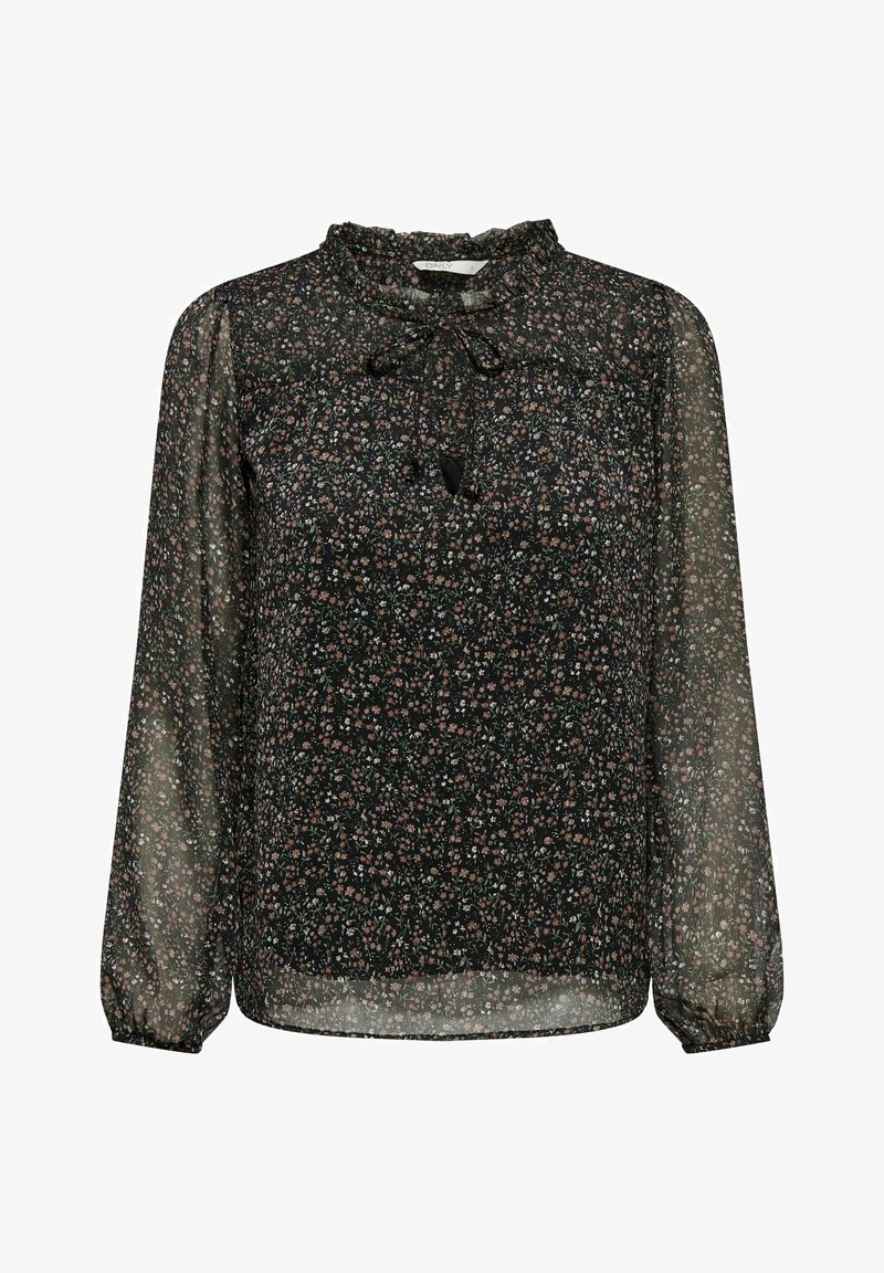 ONLY ONLDITSY BLOUSE - Camicetta - black