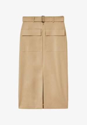 Reiss REGULAR FIT - OAKLEY CARGO - Bleistiftrock - camel
