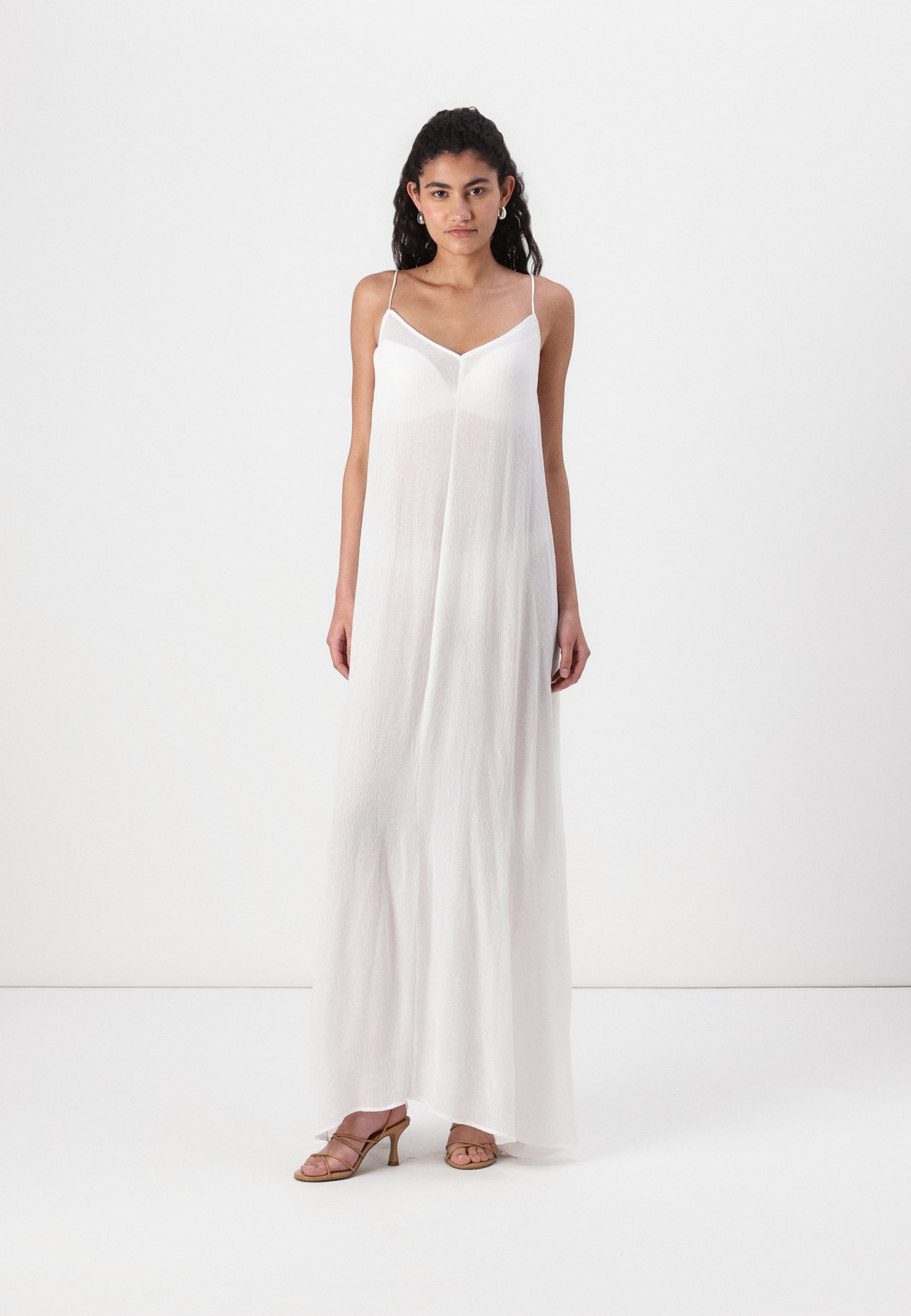 women's flowy maxi dress Vibrant Taki Print Sleeveless Flowy Maxi Dress – Blissfully Brand main image 1