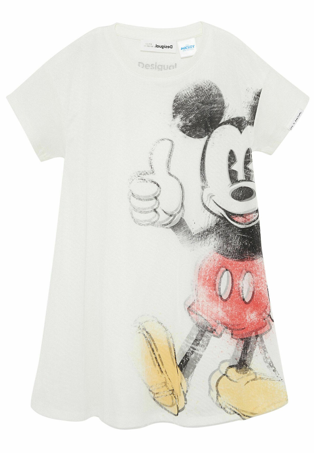 Desigual MICKEY MOUSE - Vestido ligero - white/blanco - Zalando.es