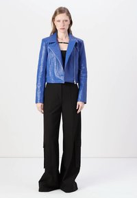 Patrizia Pepe Giacca in similpelle - design blue