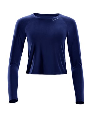 CROPPED LONG SLEEVE - Maglietta a manica lunga - dark blue