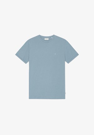 Les Deux, CORE CONTRAST - T-shirt basique - faded denim blue