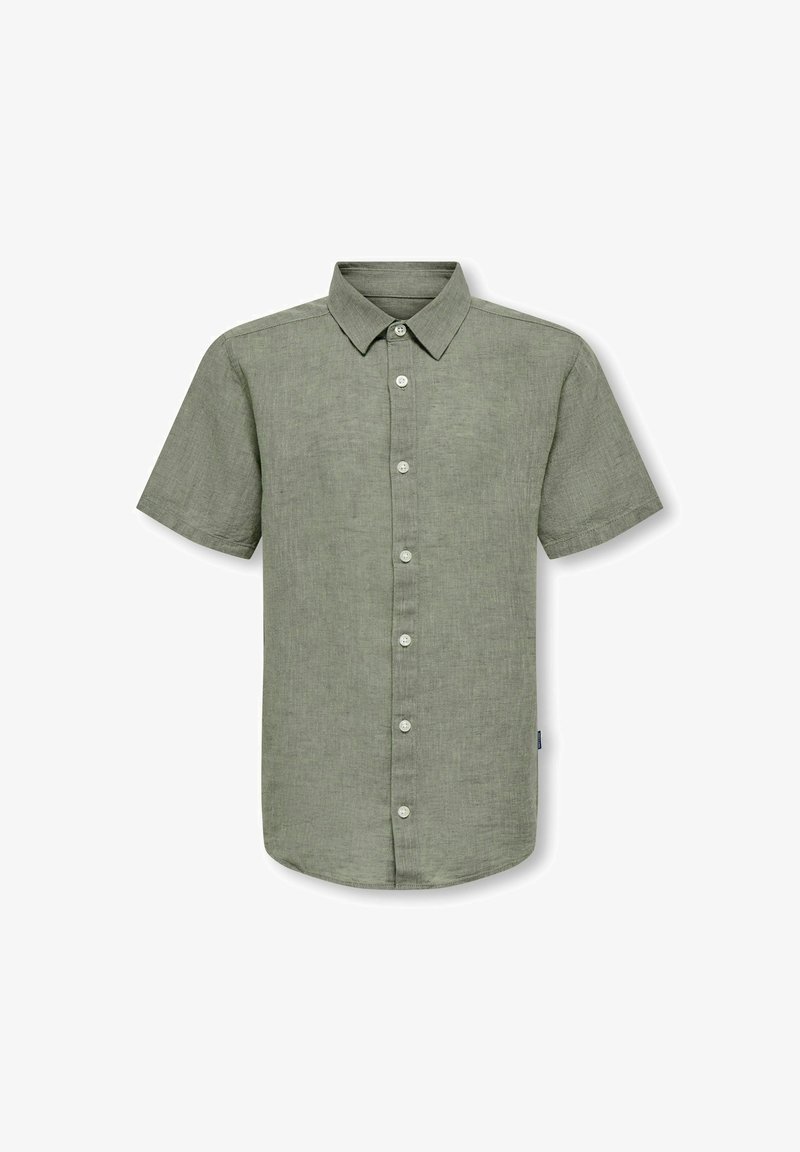 ONLY & SONS junior OSJCAIDEN LIFE SOLID - Camisa - swamp