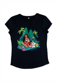 Disney MOANA OCEAN SISTERS - T-Shirt print - navy blue/dunkelblau