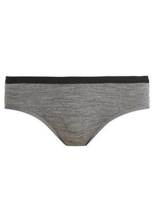icebreaker WOMAN SIREN HIPKINI - Aluspüksid - MEDIUM GREY