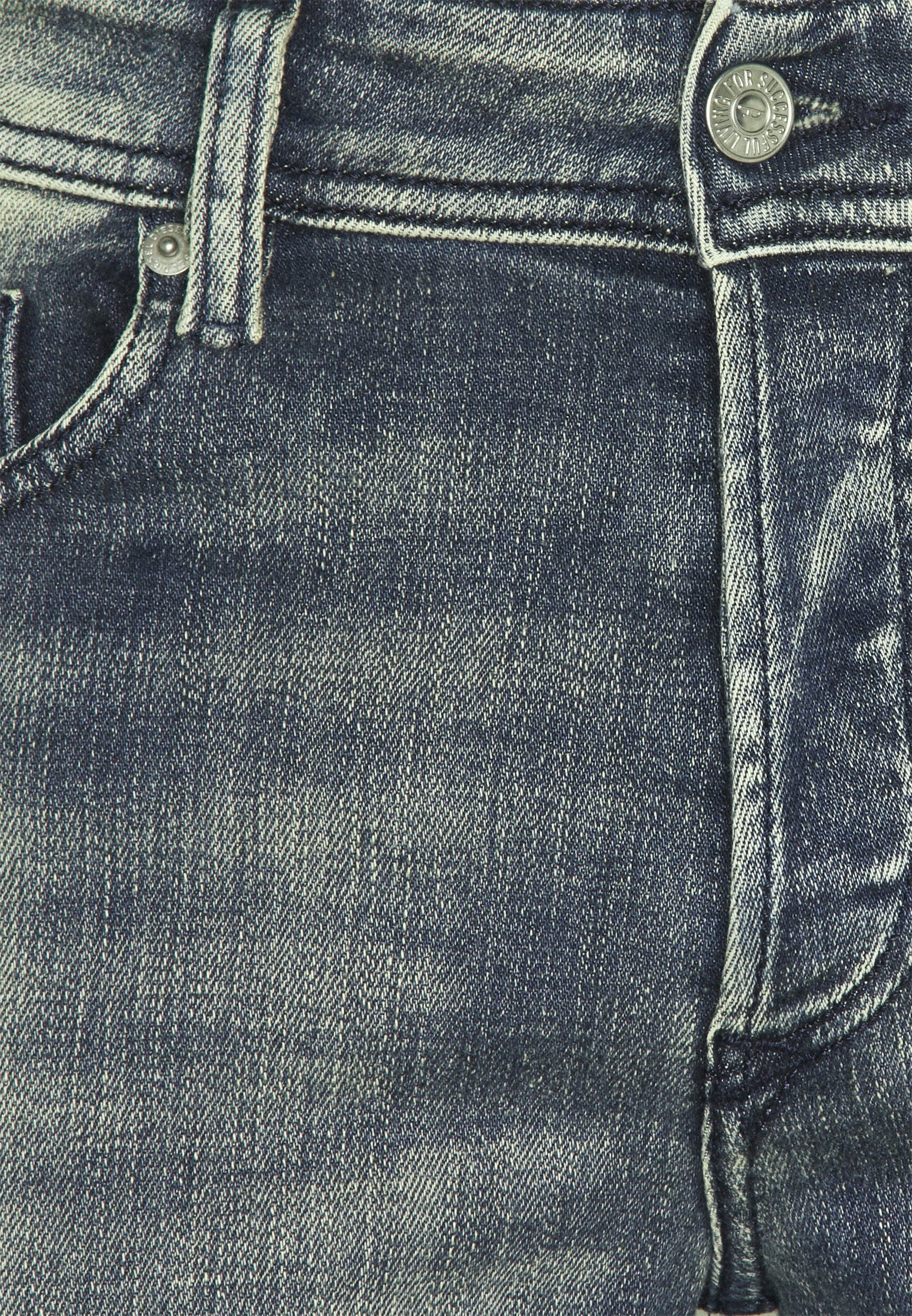 Diesel SLEENKER-X - Prigludę džinsai - dark-blue denim/tamsiai mėlynų  džinsų - Zalando.lt