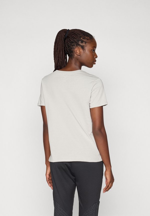 THFC WORDMARK TEE - Club wear - light iron ore3