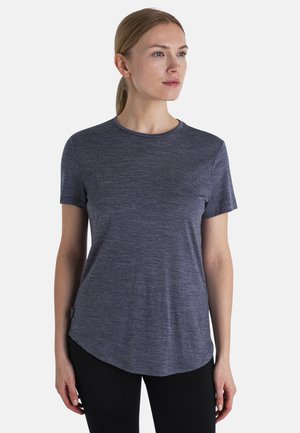 NATURAL 125 LIGHT WEIGHT COOL-LITE SPHERE - Sport T-Shirt - DARK BLUE