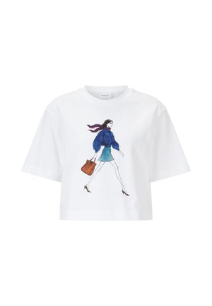 Rich & Royal, RICH & ROYAL T-SHIRT - Tričko s potlačou - white