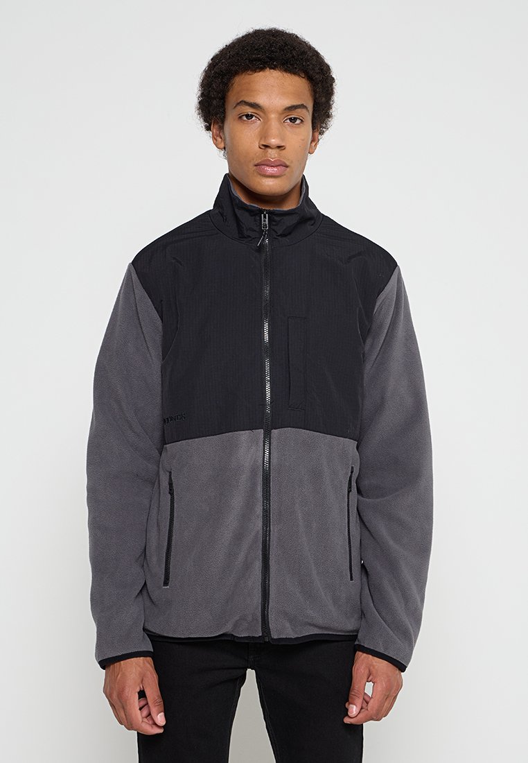 jack & jones Fleecejas grijs