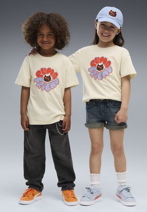 Puma, IMAGINARY FRIEND RELAXED GRAPHIC T-SHIRT UNISEX - T-shirt con stampa - alpine snow