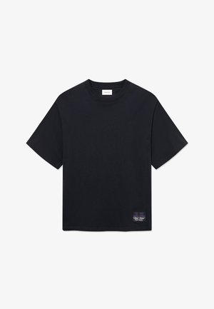 WOOD WOOD, T-shirt con stampa - black