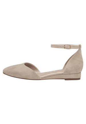 Riemchenballerina - beige