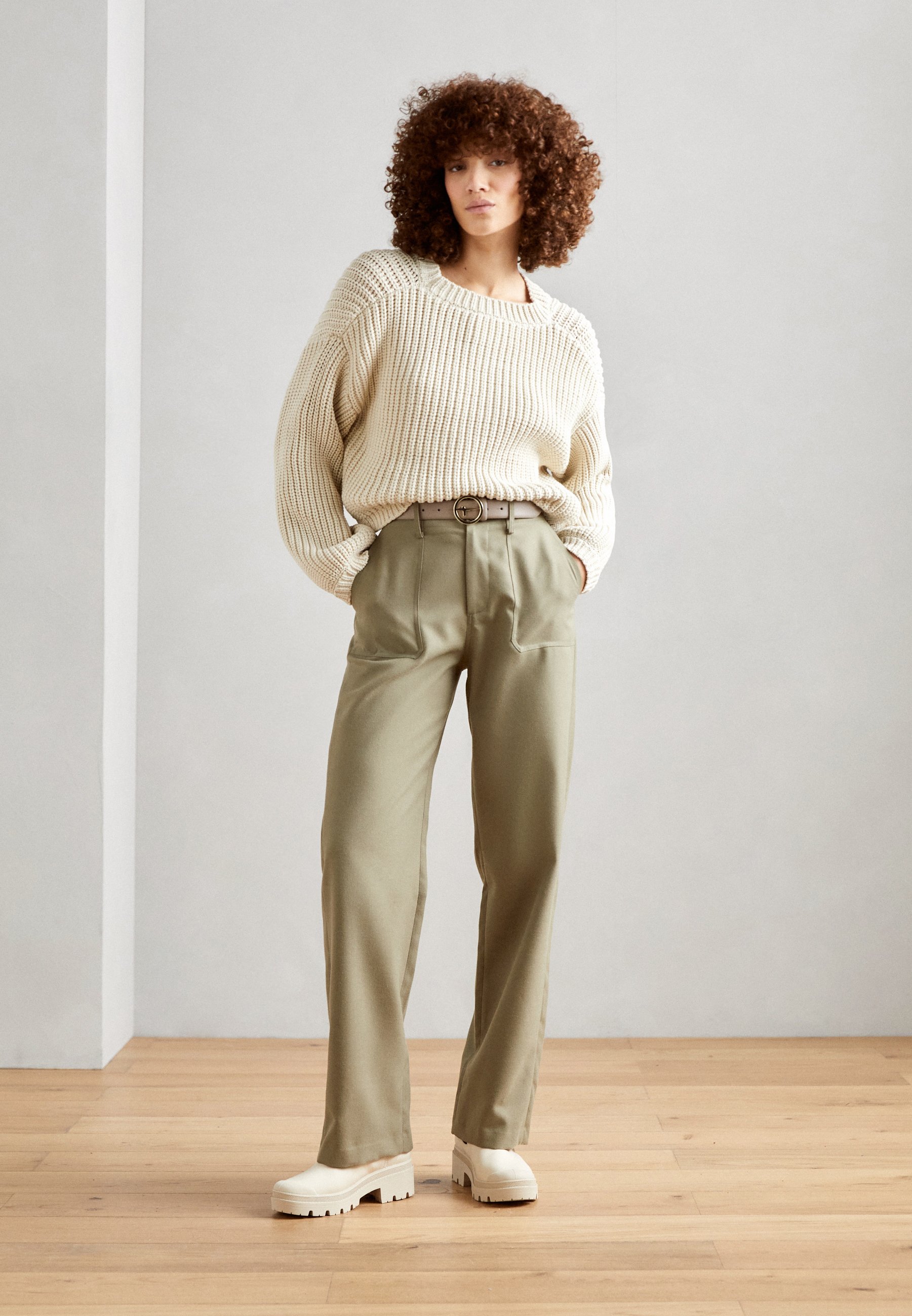 Palladium 98866-175-M Stivali Chelsea Donna In Pelle - Comodi E Alla Moda, Colore Almond Milk - 2