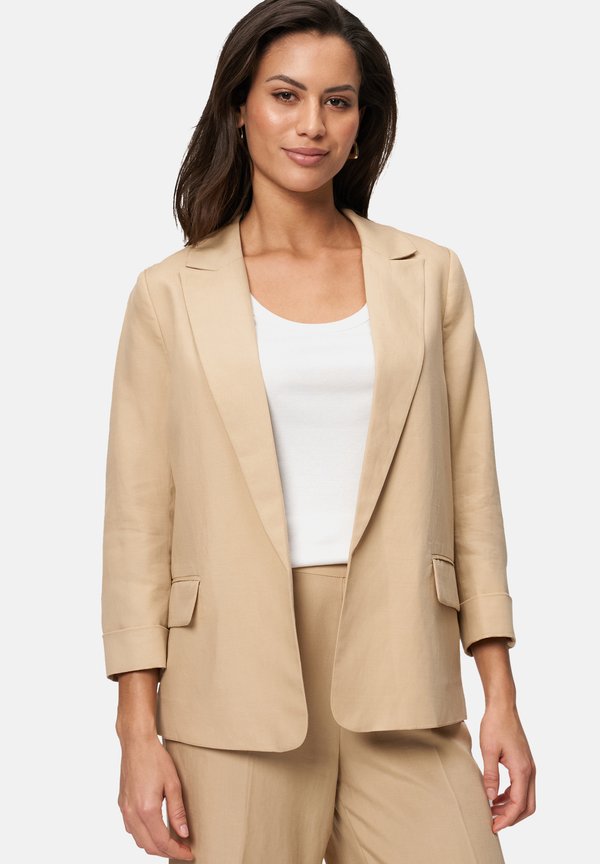 MIT TASCHENKLAPPEN - Blazer - ginger root