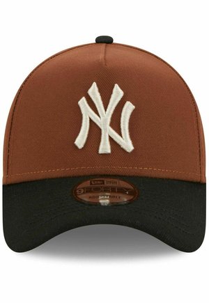 New Era 9FORTY TRUCKER   SIDEPATCH NEW YORK YANKEES - Cap - brown