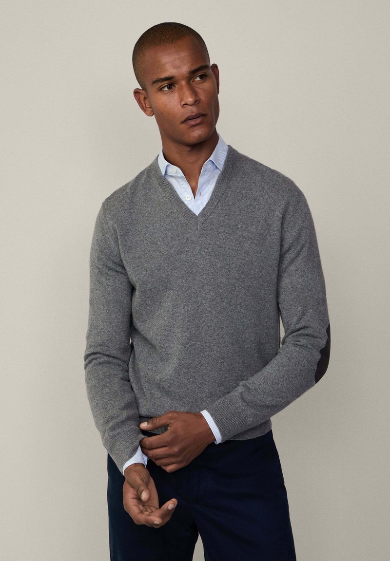 Hackett London CASH MIX  - Neule - granite grey