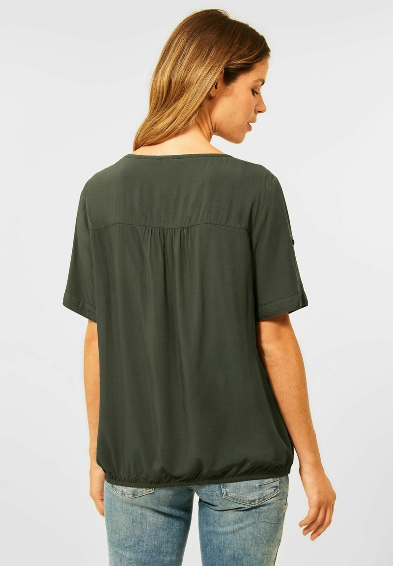 Schwarze Bluse Mit Gummizug Am Saum Mama Innerhalb wählen schwarze bluse mit gummizug am saum Marmor mach