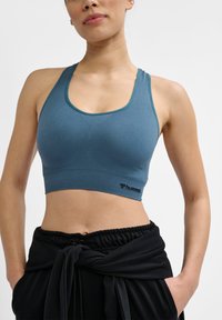 Hummel SEAMLESS - Sport-BH mit mittlerer Stützkraft - stargazer
