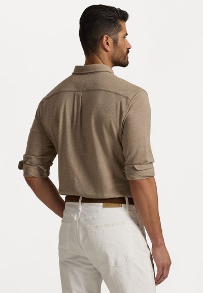 Polo Ralph Lauren Big & Tall FEATHERWEIGHT MESH SHIRT - Marškiniai - adirondack heather