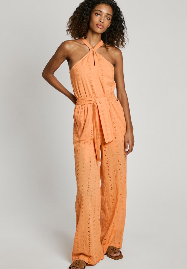 EDITH - Jumpsuit - washed orange