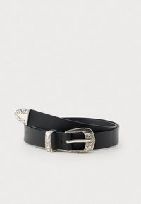 PCJIONA WESTERN JEANS BELT BUNDLE - Cinto - black