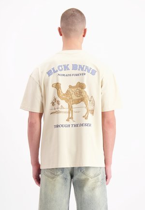 T-shirt imprimé - sand