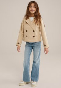 WE Fashion - Lahka jakna - beige Miniaturna slika 1