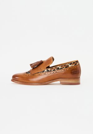 SELINA - Slipper - cognac