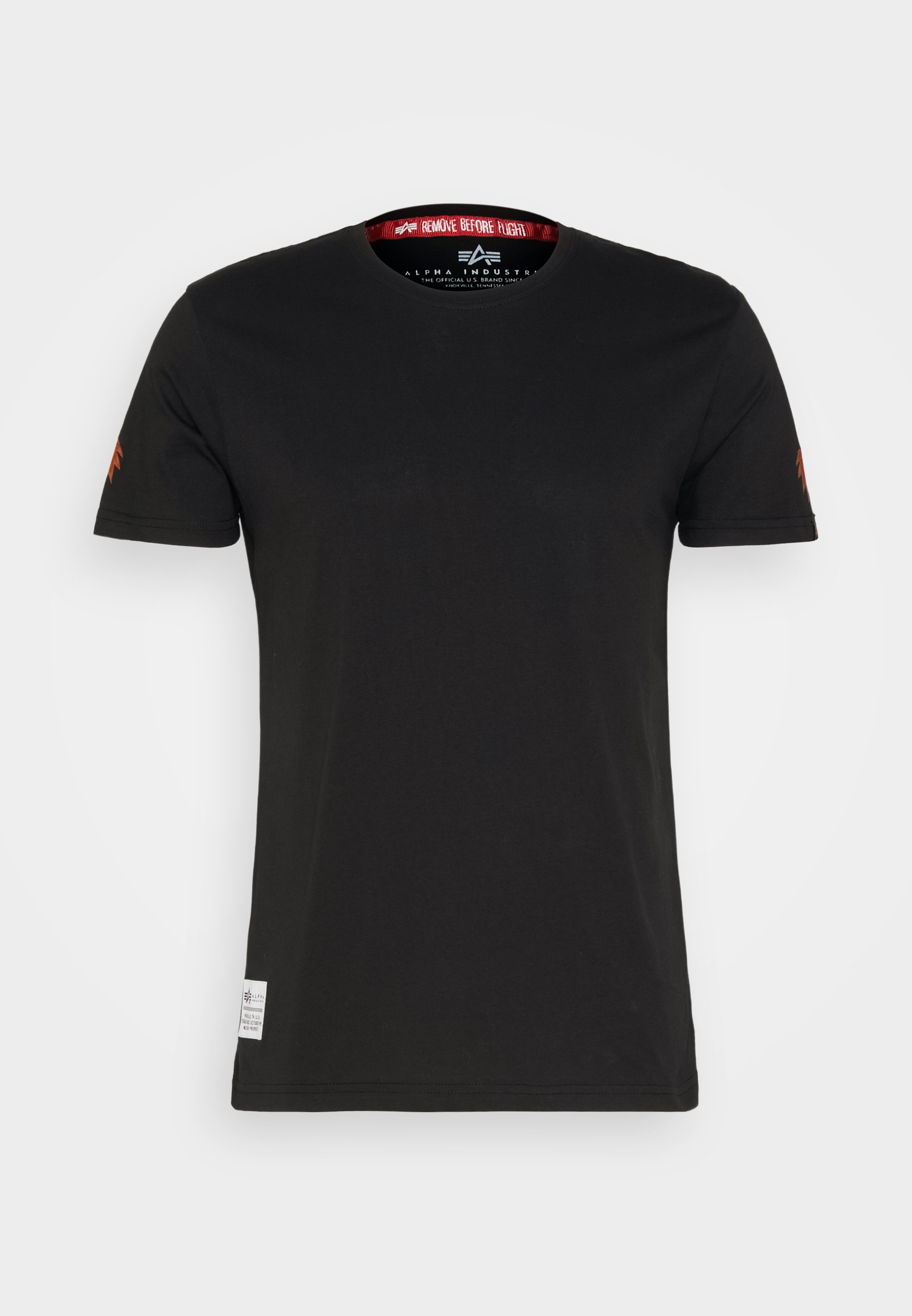 送料込★ALPHA INDUSTRIES★Tシャツ Basic Foil Alpha Industries DRAGON - Print T-shirt - black - Zalando.co.uk