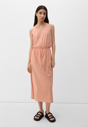 Jersey dress - papaya