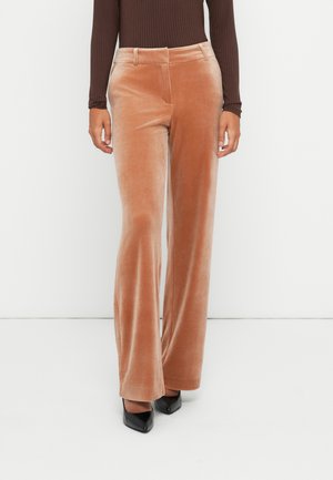 ONLKAYLE ELSY STRAIGHT PANT - Kalhoty - mocha mousse