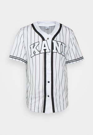 SERIF BASEBALL UNISEX - Cardigan - white