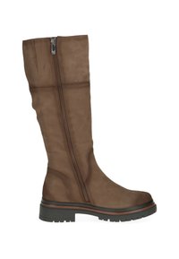 Caprice Botas con plataforma - taupe nubuc