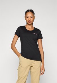 icebreaker - LIGHT WEIGHT TECH LITE SCOOP GRAPHIC - T-shirt de sport - black Image miniature 1