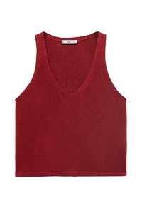 Unselected, red