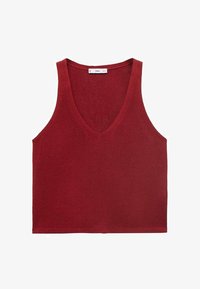 Unselected, red