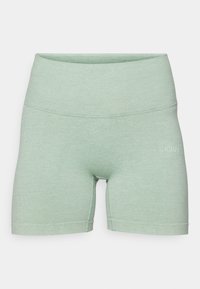 ICANIWILL RUSH SEAMLESS SHORTS - Leggings - ice green melange
