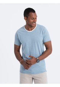 Ombre T-shirt basique - light blue