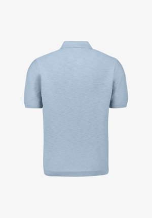 NO EXCESS, WITH BUTTONS - Polo shirt - blue