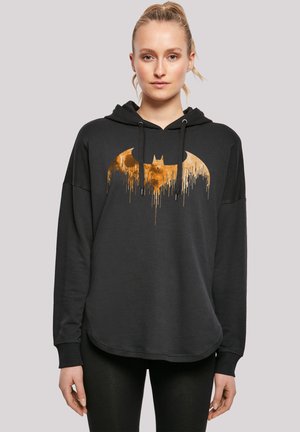 DC COMICS BATMAN ARKHAM KNIGHT HALLOWEEN MOON MOND LOGO FILL - Hoodie - black