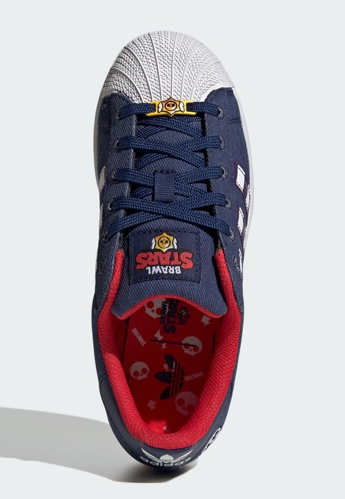 adidas BRAWL STARS SUPERSTAR II - Trainers - dark blue violet cloud white — photo 3
