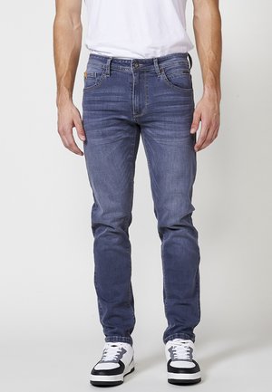 Koroshi STRETCH - Straight leg jeans - azul osc dark blue