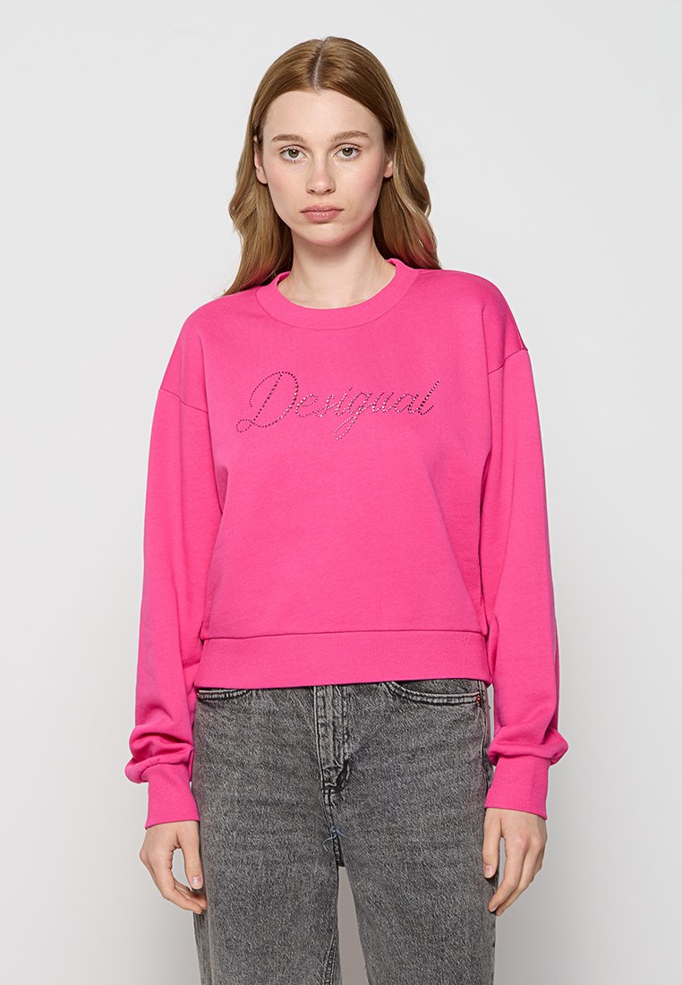 Desigual Trui donkerroze