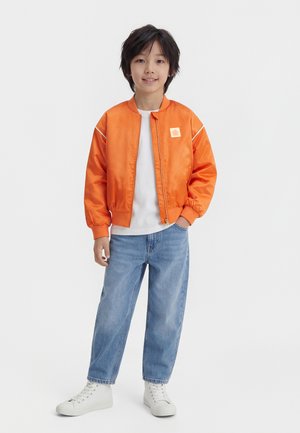 TRAVEL AGENCY BASEBALL JACKET UNISEX - Blouson Bomber - orange