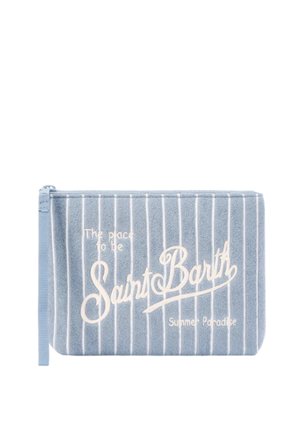 MC2 Saint Barth, ALINE SPONGE TERRY EMBOSSED STRIPES TINY - Beauty case - blu